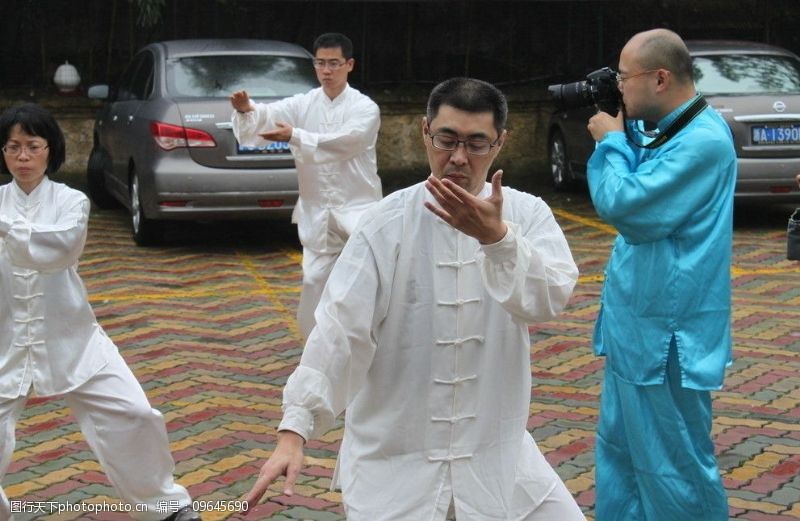 吴氏太极拳图片素材