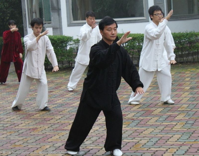 吴氏太极拳图片素材