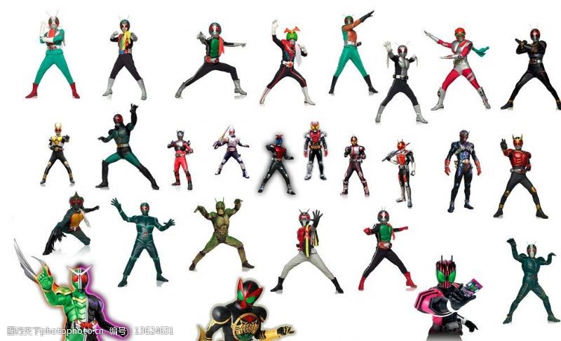 日本特摄图片素材