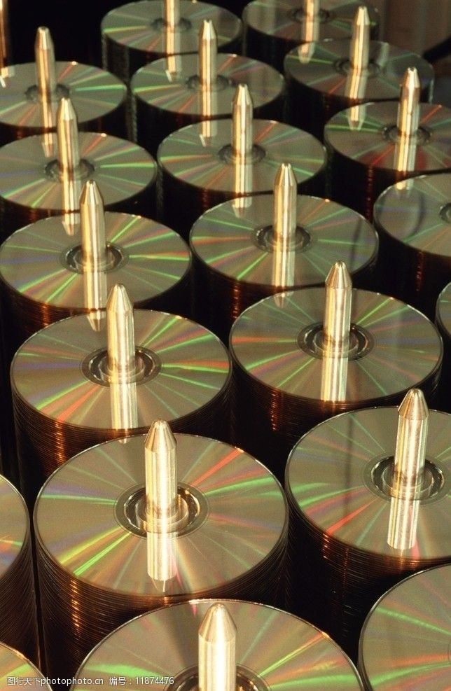 光盘生产线上图片素材