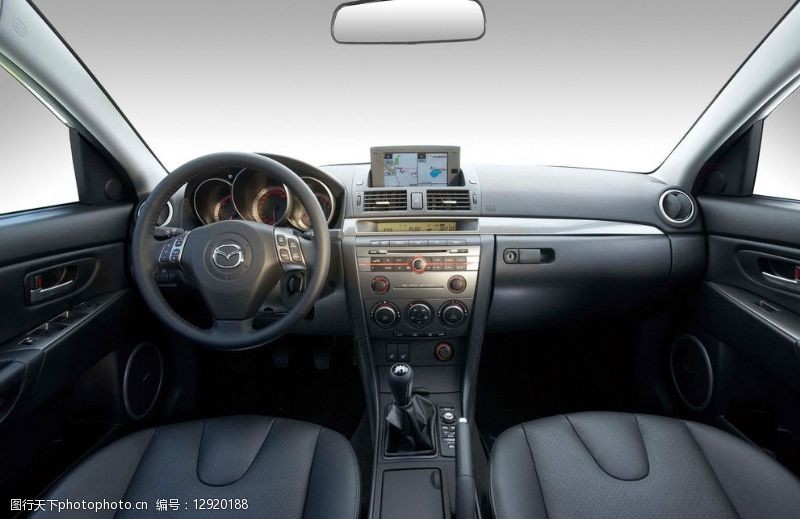 仪表盘马自达2011版新款轿车车内景图片