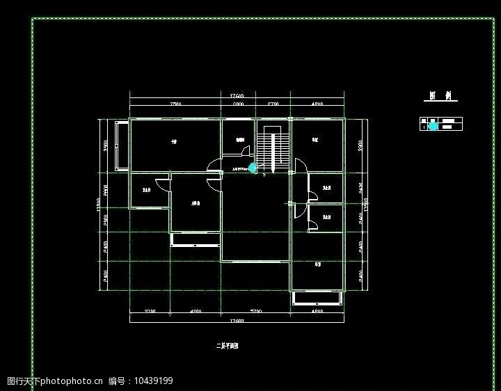 3d设计源文件别墅安防系统图二层图片
