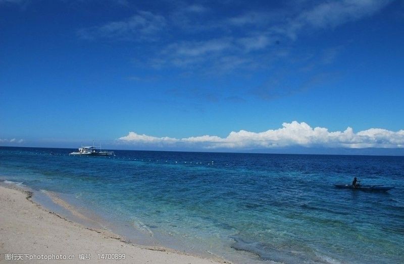 船只菲律宾马尼拉湾海边风光图片