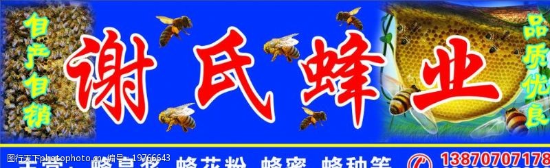 蜂蜜产品谢氏蜂业图片