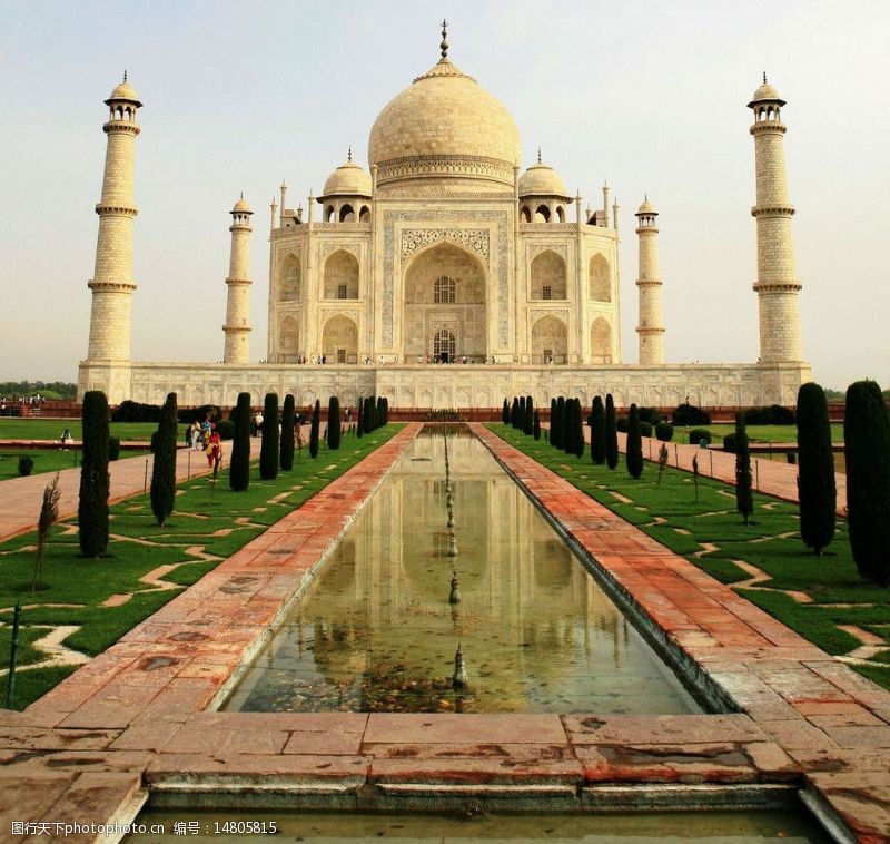 水柱印度新德里泰姬陵图片