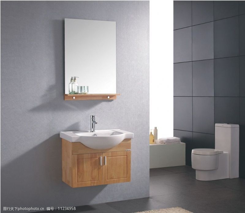 磁砖浴室效果图图片