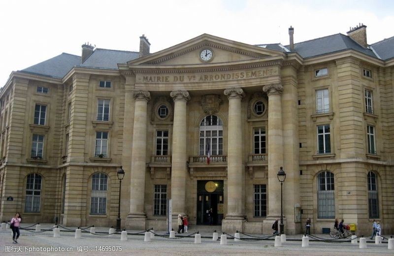 巴黎拉丁区政府大楼图片