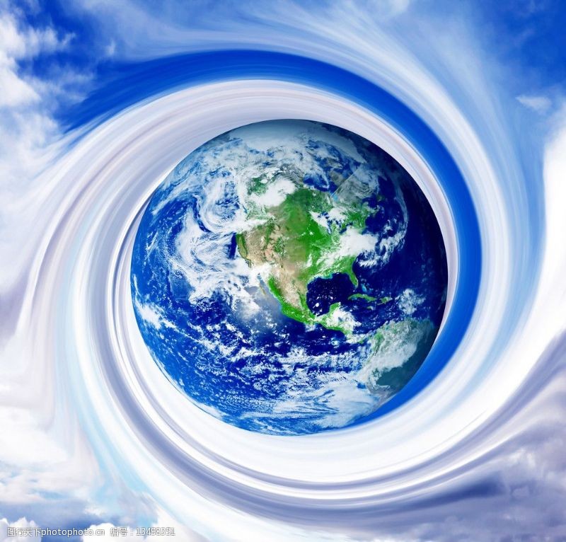 水晶球地球环保图片