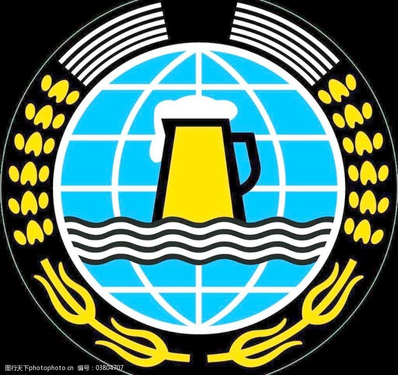 日常生活图标青岛啤酒黑标图片