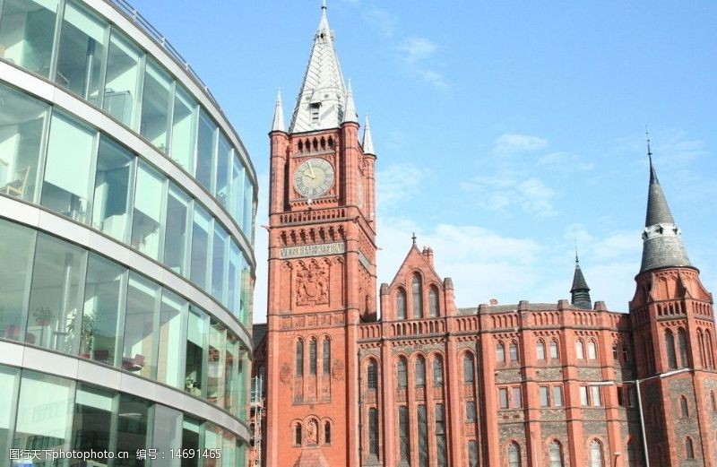欧洲风格伦敦利物浦大学教务大楼图片