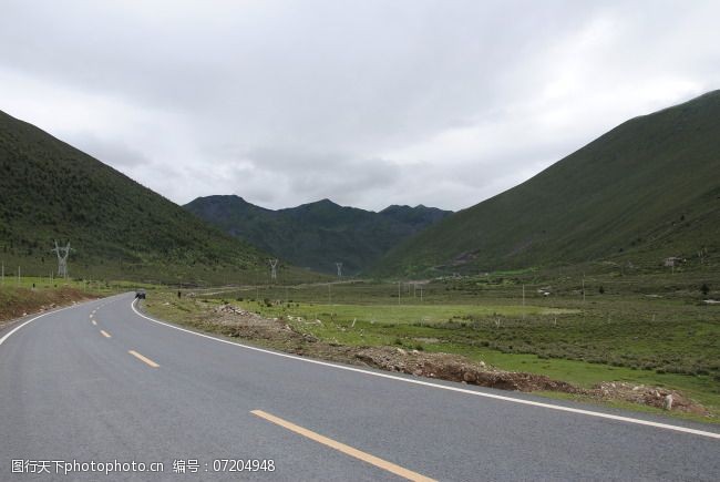 西藏风景免费下载公路摄影