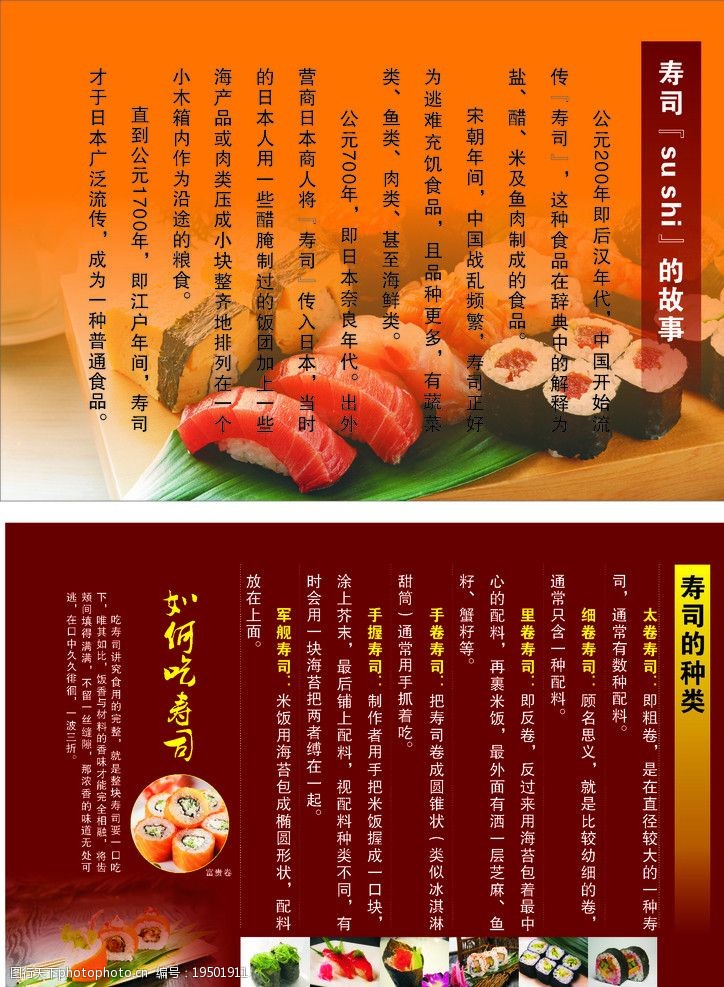 种类寿司简介图片