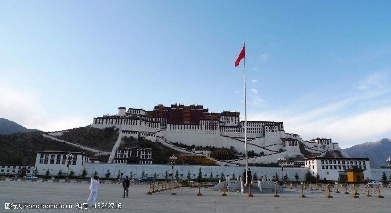 历史悠久西藏拉萨布达拉宫图片