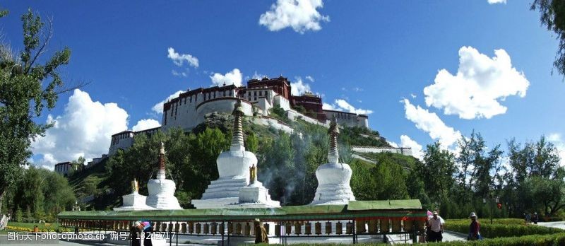 历史悠久西藏拉萨布达拉宫图片