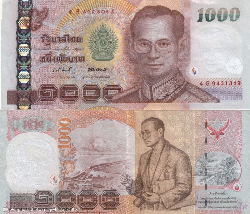 金融货币泰国币