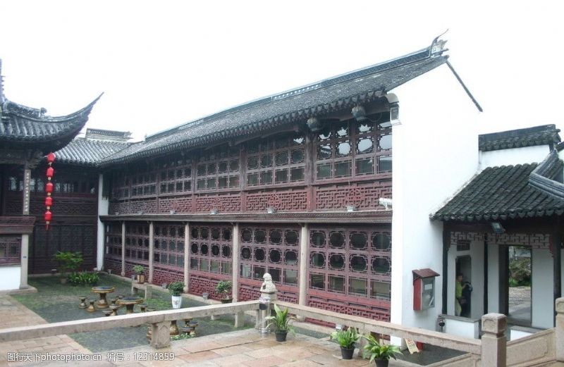 昆曲博物馆中式房子图片