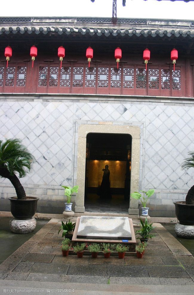 昆曲博物馆中式门头图片