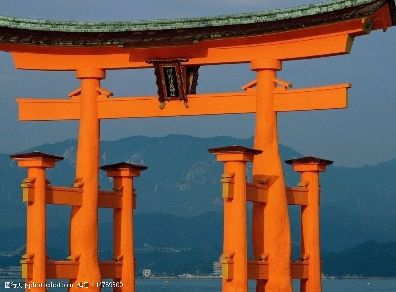 吊桥日本风景图片