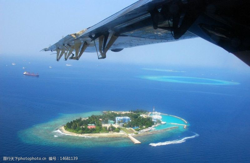 马尔代夫旅游马尔代夫水上飞机图片
