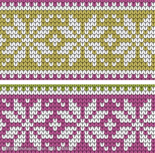 毛毯欧式花纹地毯矢量素材图片