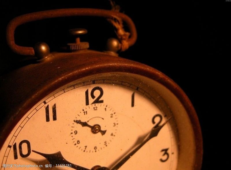 欧式时钟闹钟高清素材图片