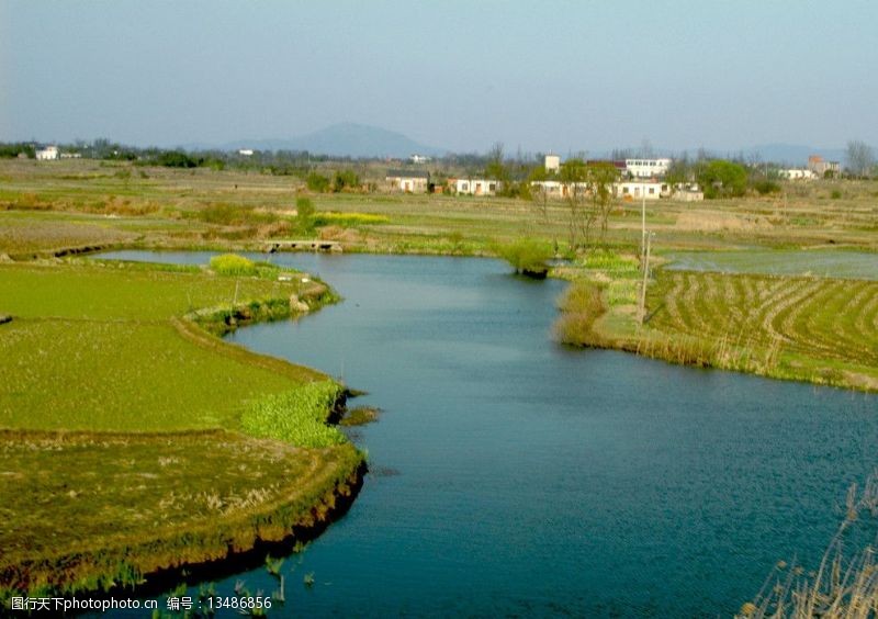 江南人家家乡的小河图片