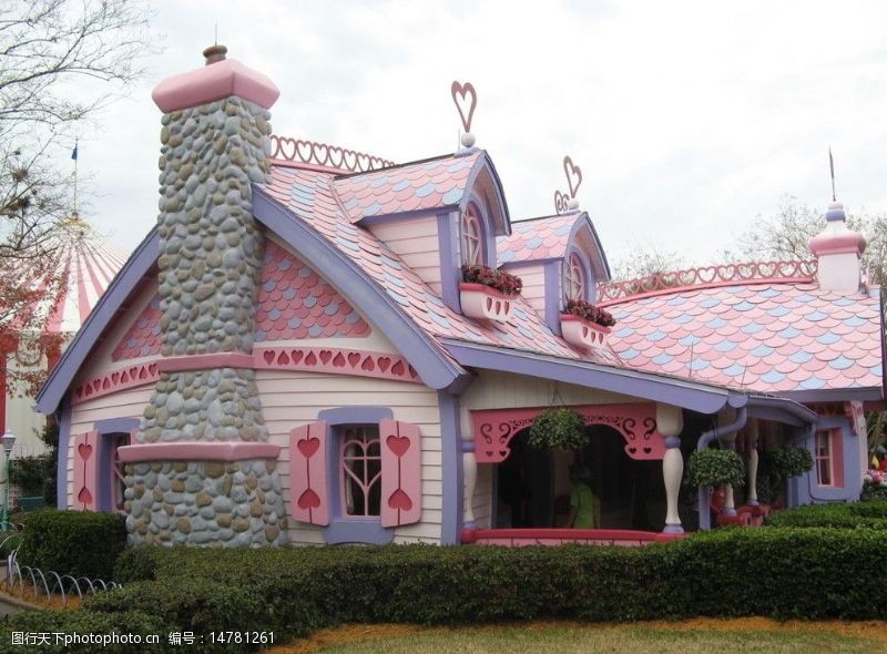 迪士尼米妮的房子图片