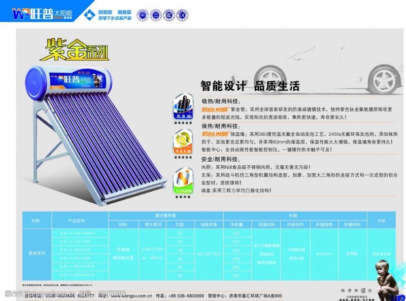 旺普太阳能DM单图片