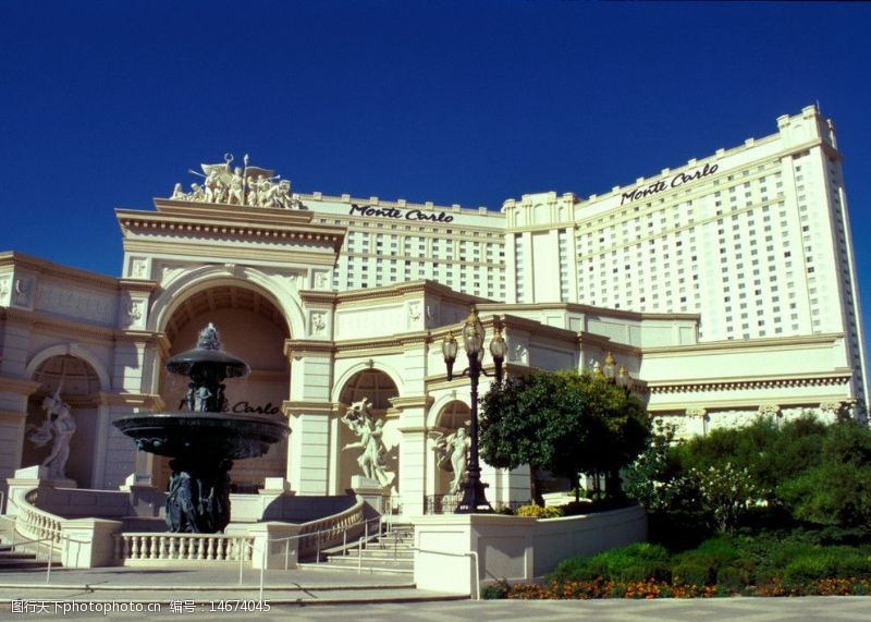 欧洲风格拉斯维加斯蒙地卡罗大酒店图片