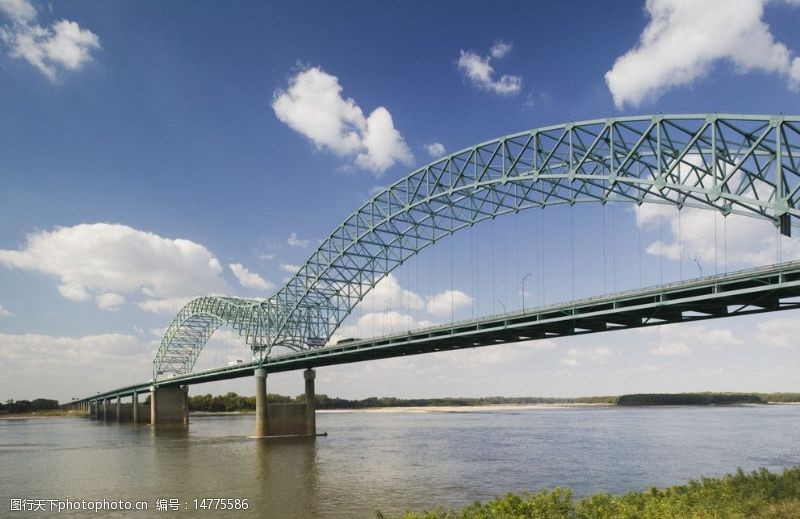 吊桥美国斯内克河大桥图片