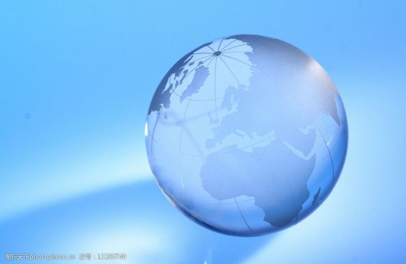 水晶球水晶地球图片