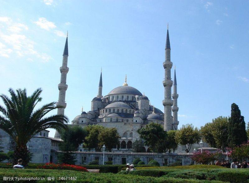 历史悠久土耳其伊斯坦布尔圣索菲亚大教堂图片