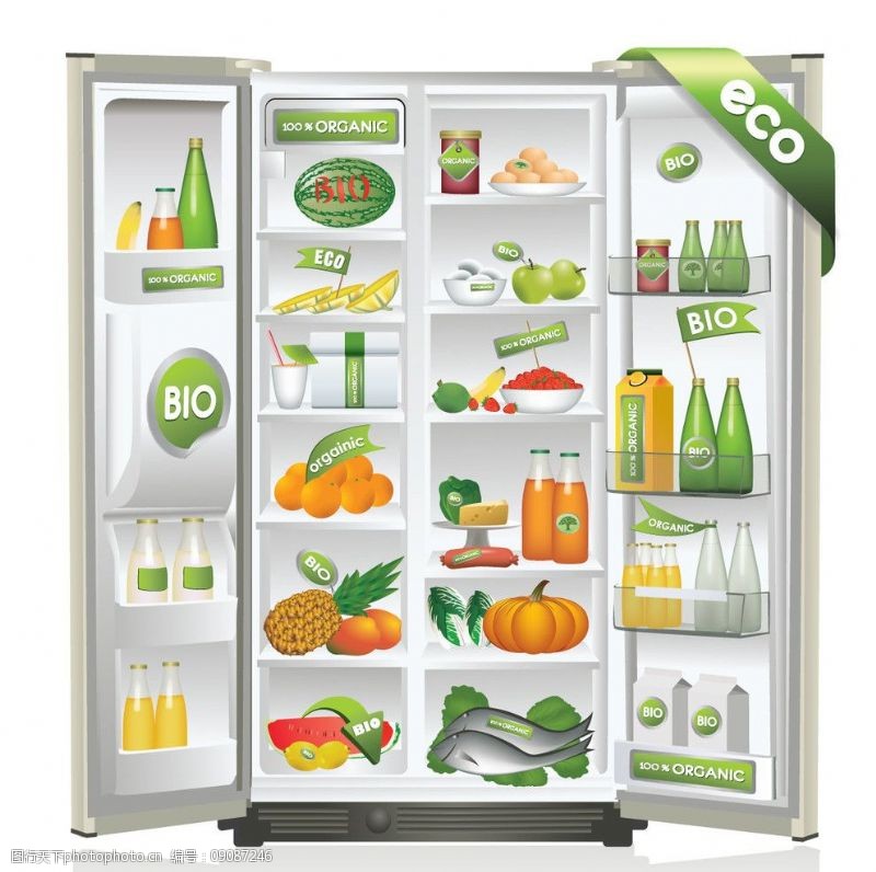 环保器材冰箱图片