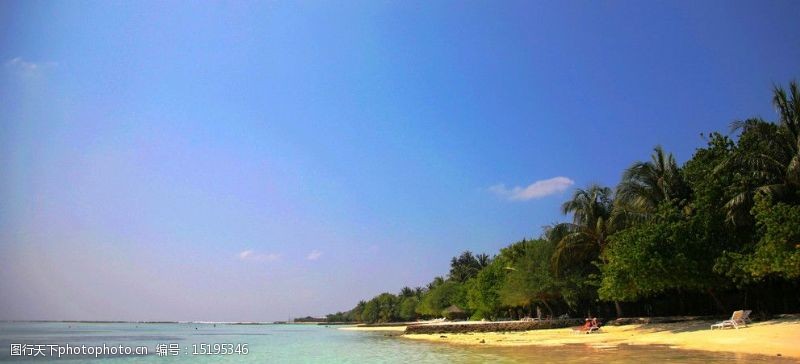 马尔代夫沙滩马尔代夫风景图片