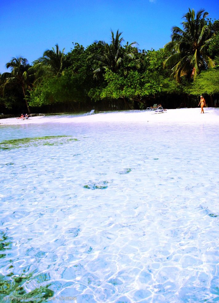 马尔代夫沙滩马尔代夫风景图片