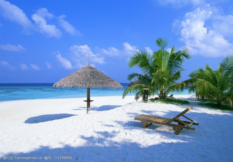 马尔代夫沙滩海滩风景马尔代夫图片