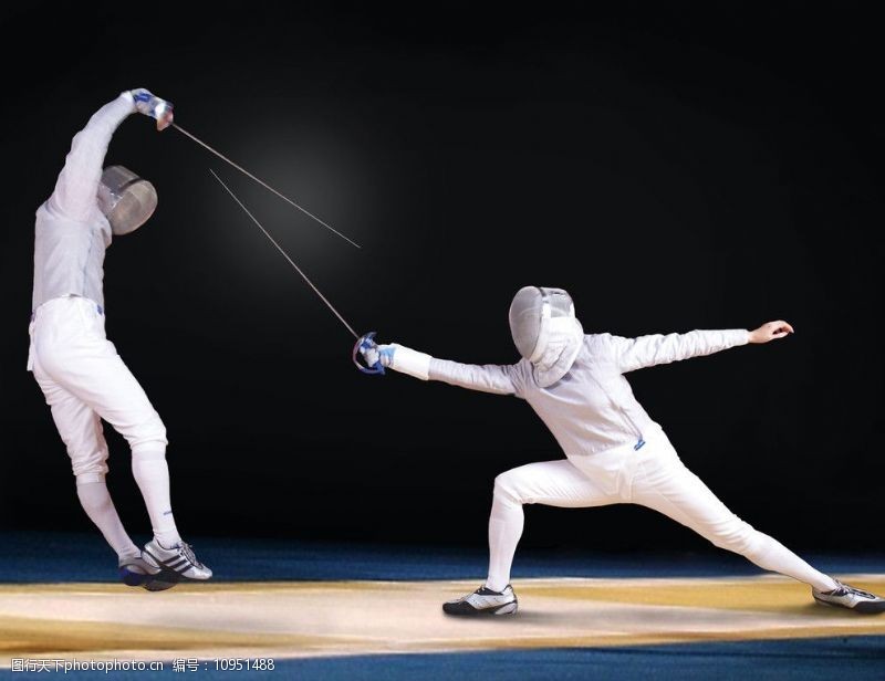 奥运会击剑图片