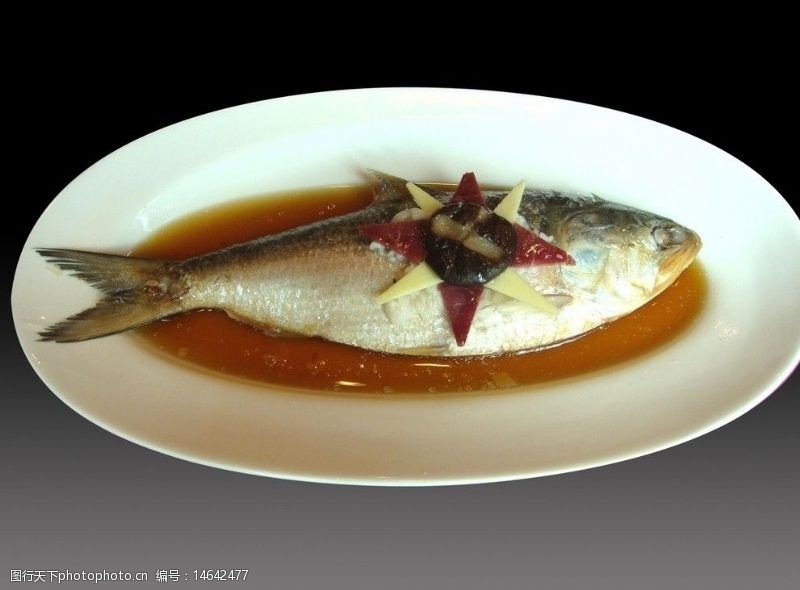 地方菜缅甸红福蒸鲥鱼图片