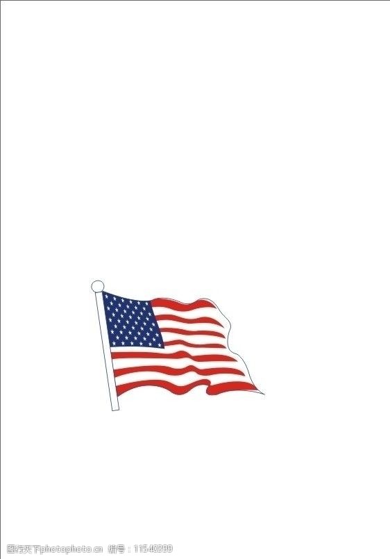 america美国国旗图片