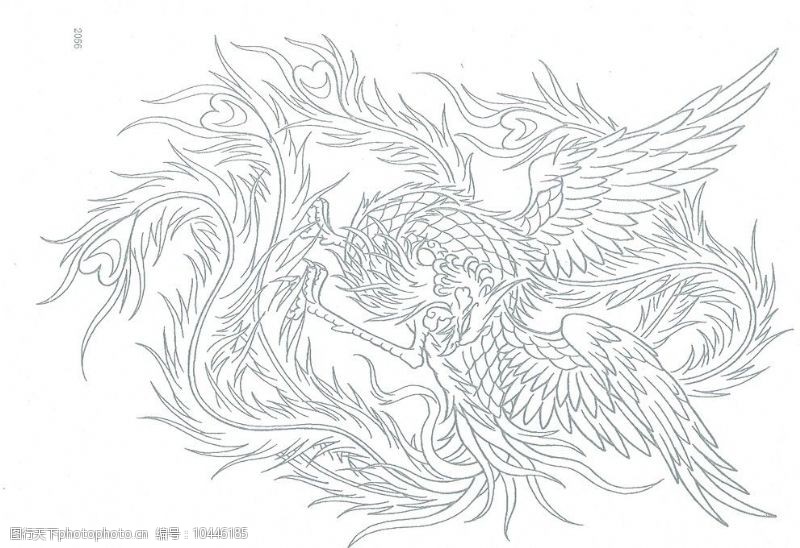 凤凰刺青图片免费下载 凤凰刺青素材 凤凰刺青模板 图行天下素材网