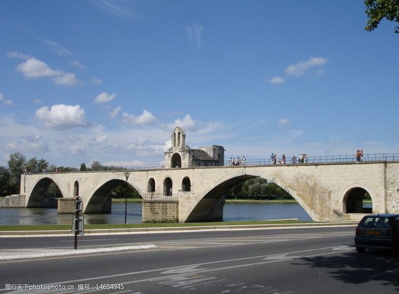 名胜地理法国石桥图片