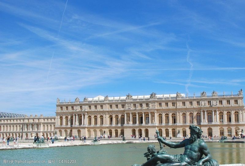 名胜地理凡尔赛宫雕塑图片