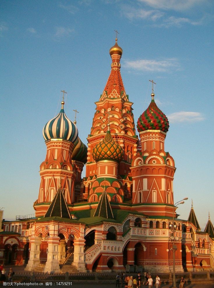 俄罗斯建筑红场图片