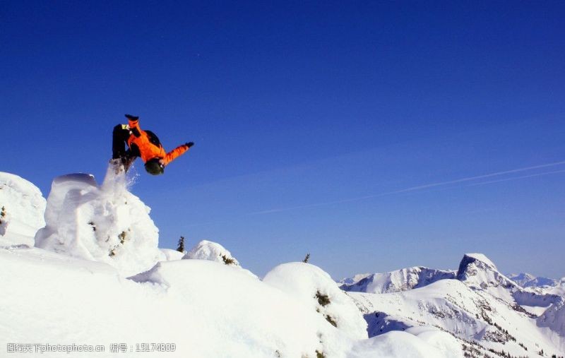 瑞士风光滑雪图片