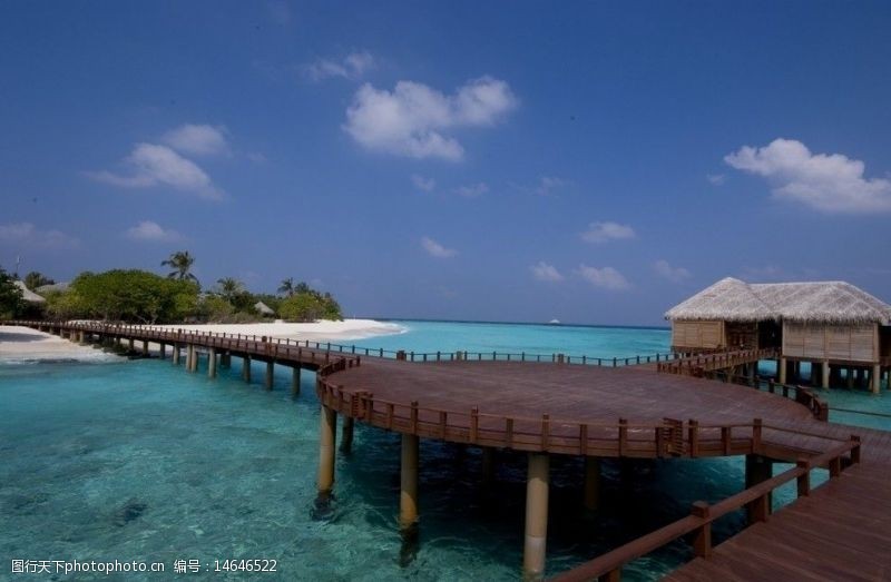 马尔代夫海景马尔代夫鲁宾逊岛图片