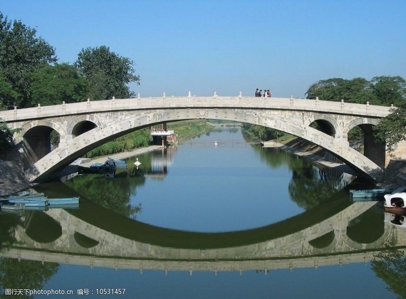 护栏柱赵州桥图片